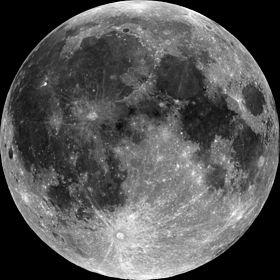 Moon nearside lro 5000 reflectance