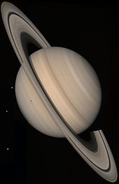 Saturn planet large