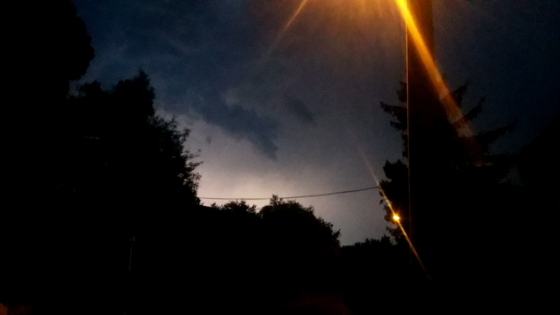 PHOTOS DES ORAGES DU 5 ET 7.08.2018. Avec Dimitri Paquier , Vanessa Lagnau Paquier