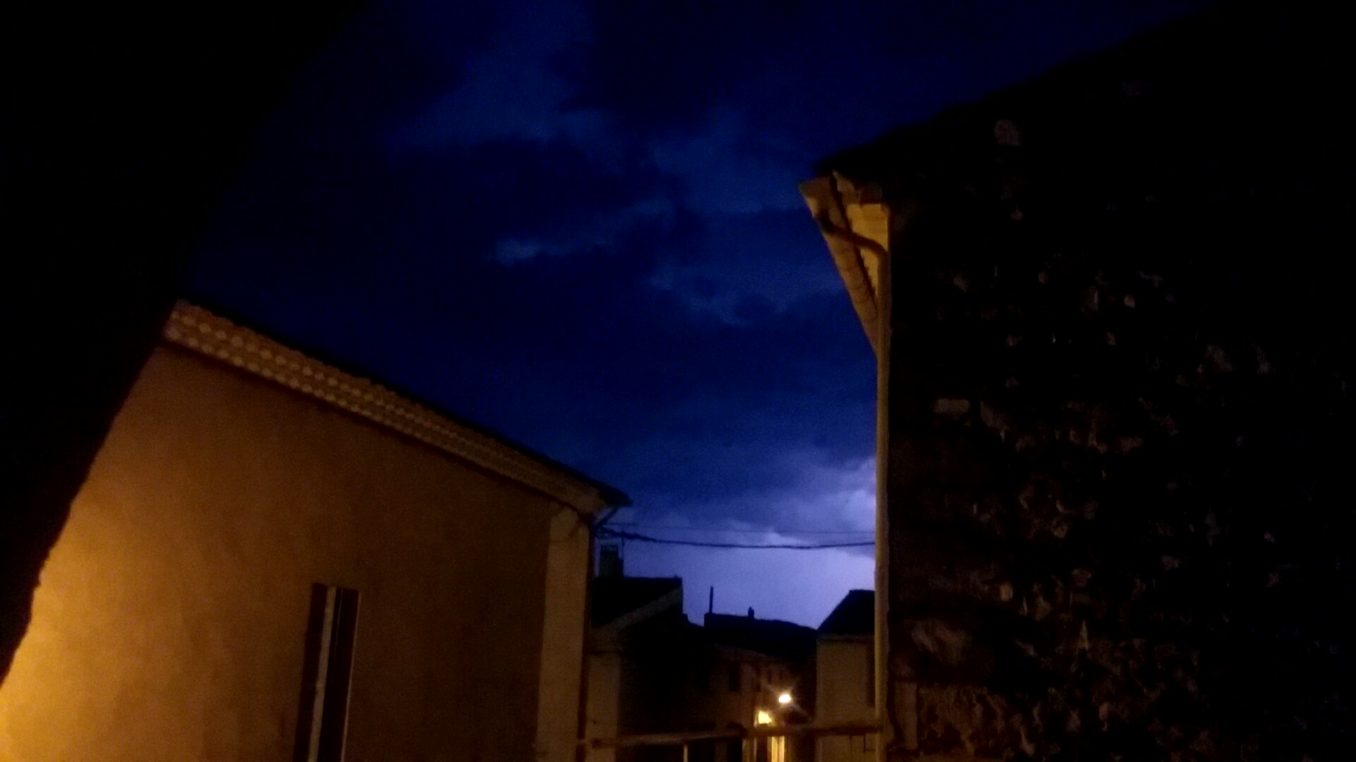PHOTOS DES ORAGES DU 5 ET 7.08.2018. Avec Dimitri Paquier , Vanessa Lagnau Paquier