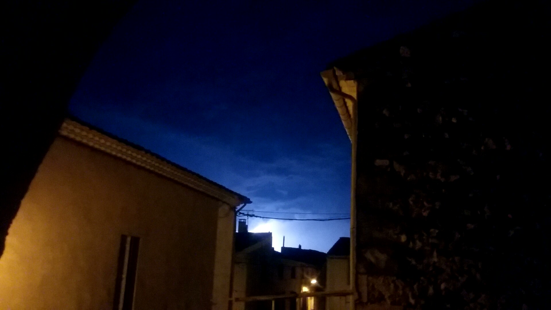PHOTOS DES ORAGES DU 5 ET 7.08.2018. Avec Dimitri Paquier , Vanessa Lagnau Paquier