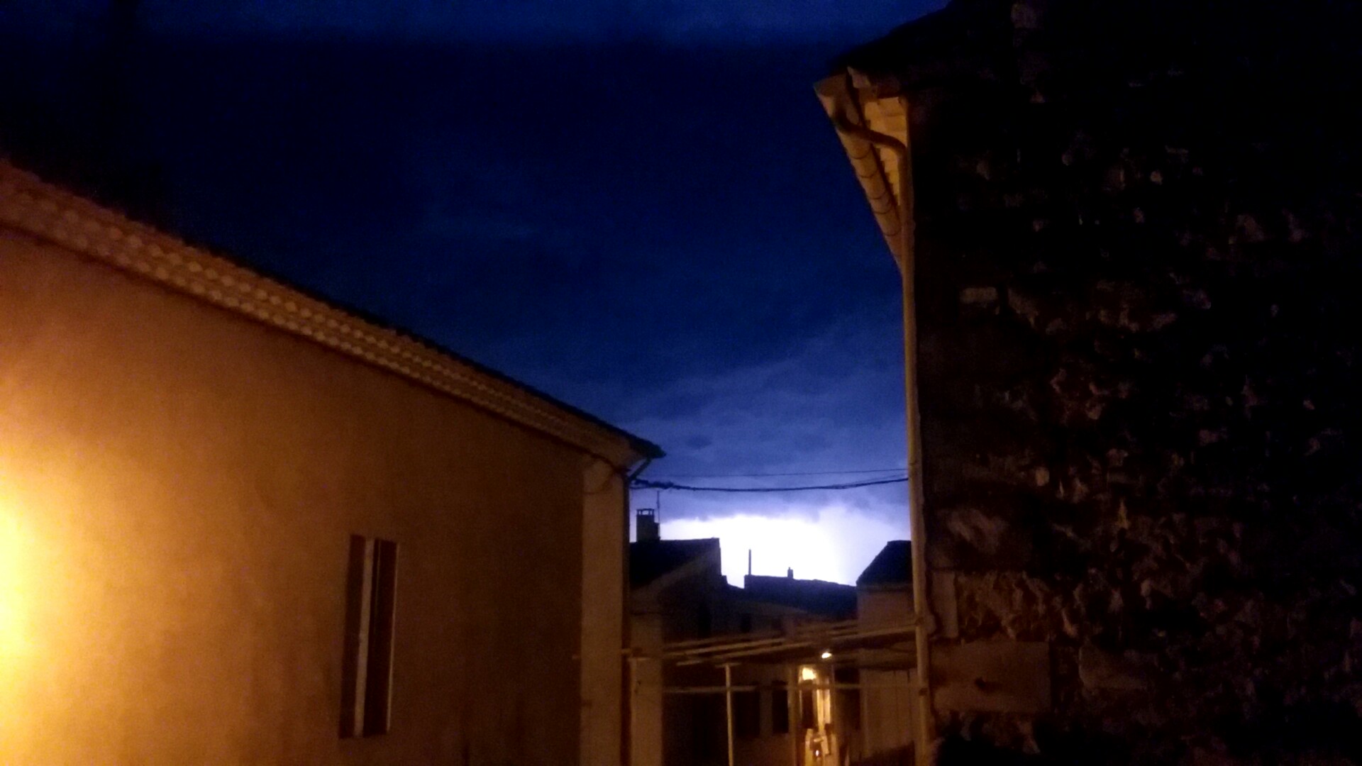 PHOTOS DES ORAGES DU 5 ET 7.08.2018. Avec Dimitri Paquier , Vanessa Lagnau Paquier
