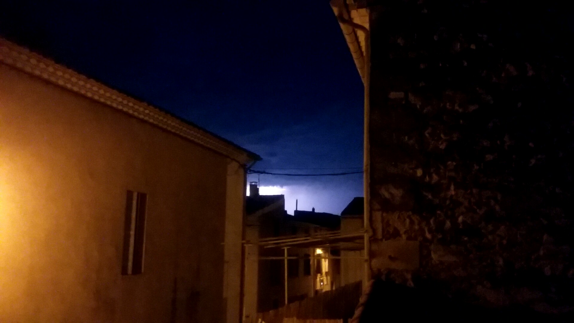 PHOTOS DES ORAGES DU 5 ET 7.08.2018. Avec Dimitri Paquier , Vanessa Lagnau Paquier