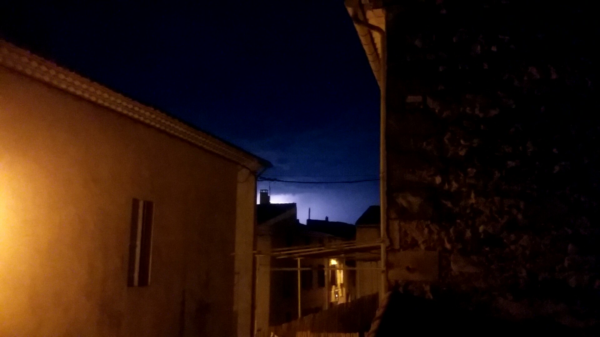 PHOTOS DES ORAGES DU 5 ET 7.08.2018. Avec Dimitri Paquier , Vanessa Lagnau Paquier