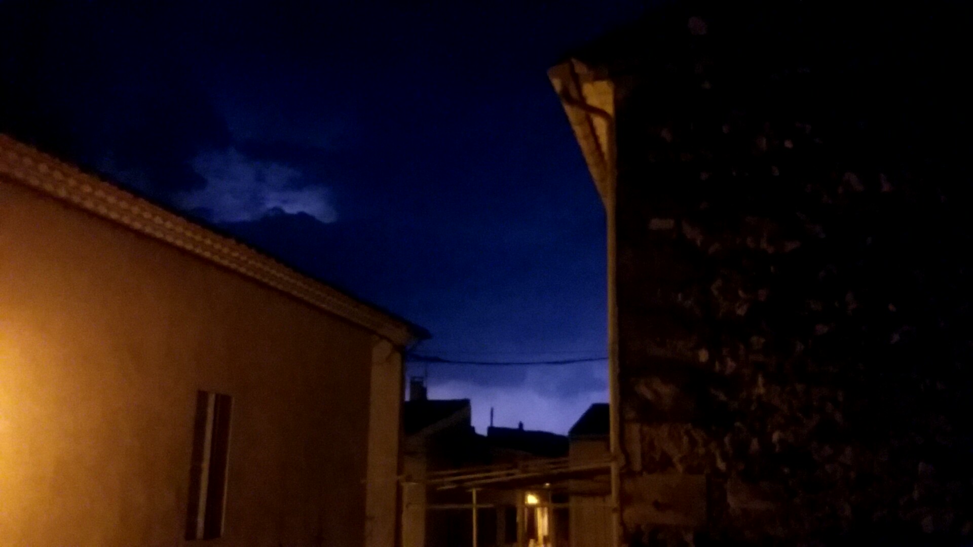 PHOTOS DES ORAGES DU 5 ET 7.08.2018. Avec Dimitri Paquier , Vanessa Lagnau Paquier