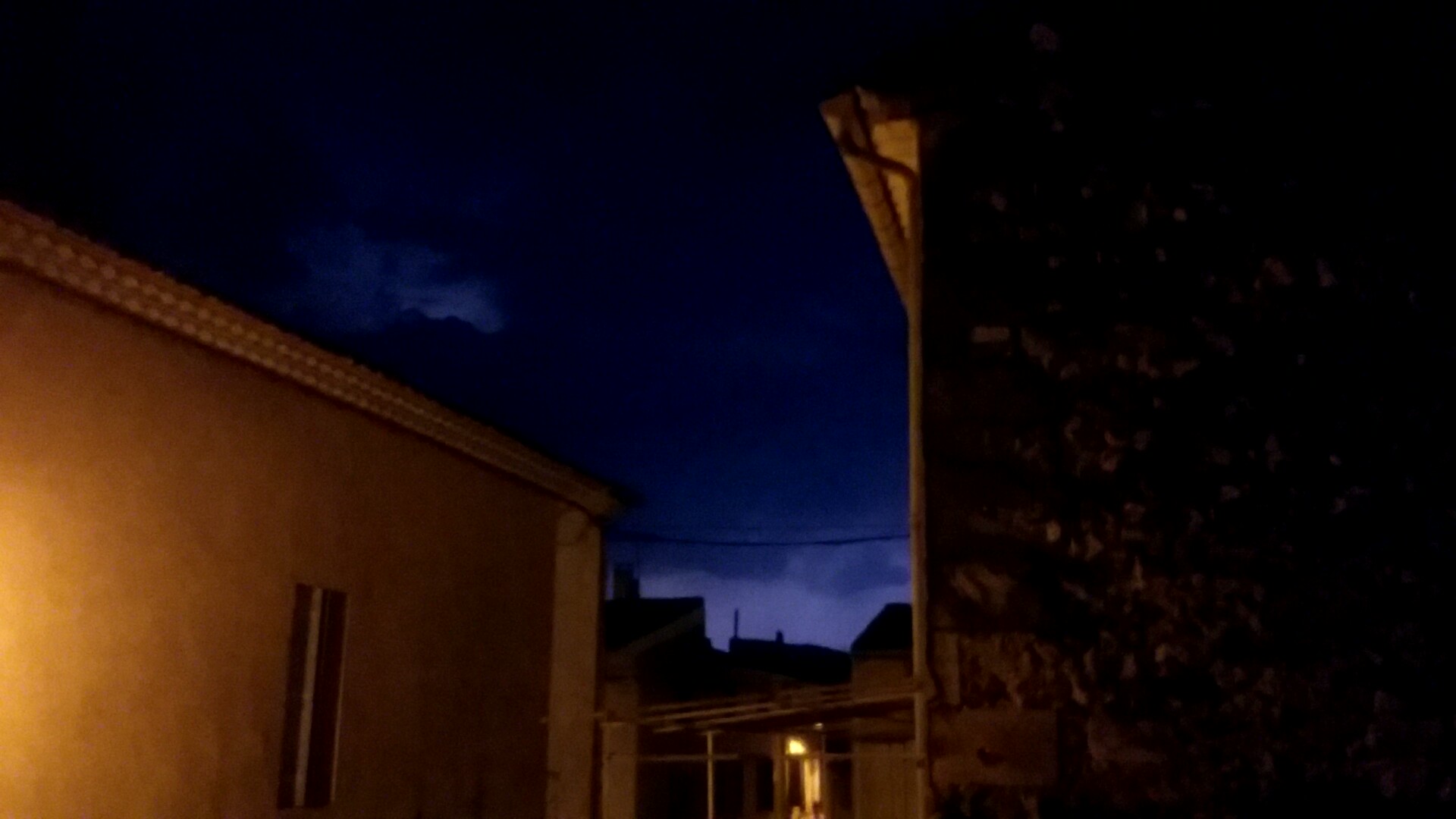 PHOTOS DES ORAGES DU 5 ET 7.08.2018. Avec Dimitri Paquier , Vanessa Lagnau Paquier