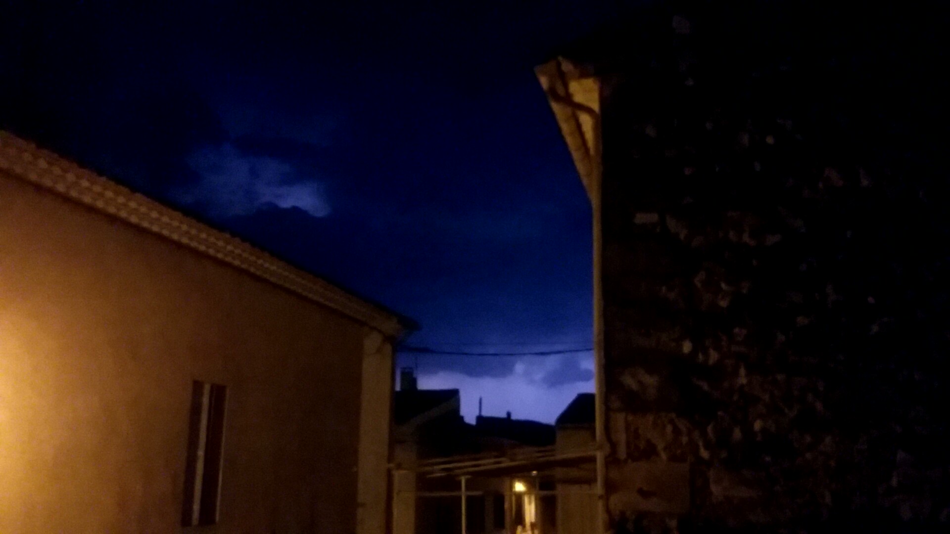 PHOTOS DES ORAGES DU 5 ET 7.08.2018. Avec Dimitri Paquier , Vanessa Lagnau Paquier