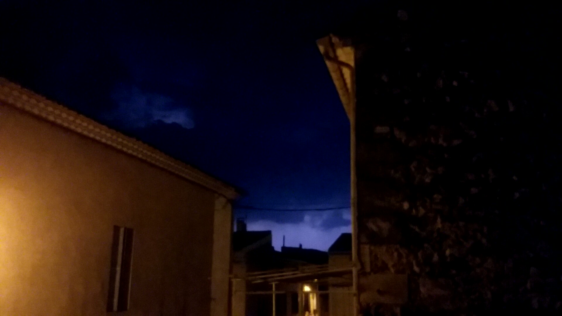 PHOTOS DES ORAGES DU 5 ET 7.08.2018. Avec Dimitri Paquier , Vanessa Lagnau Paquier
