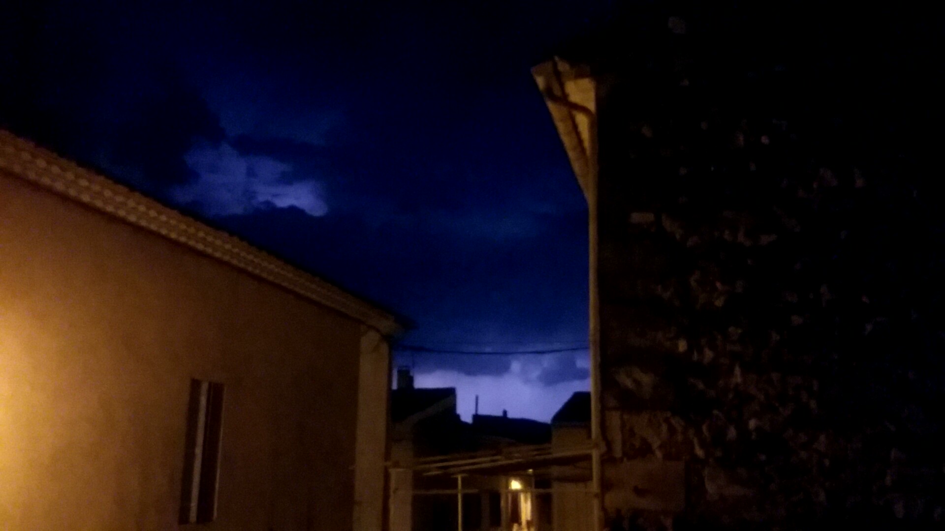 PHOTOS DES ORAGES DU 5 ET 7.08.2018. Avec Dimitri Paquier , Vanessa Lagnau Paquier