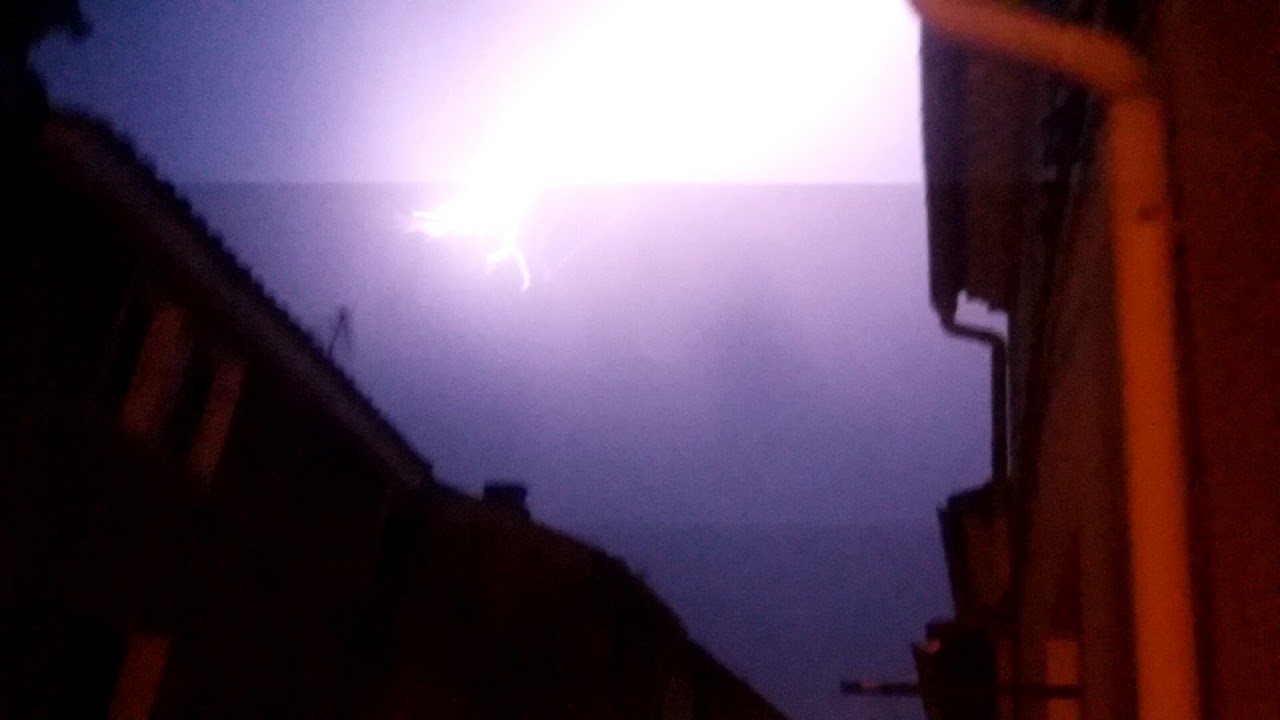 PHOTOS DES ORAGES DU 5 ET 7.08.2018. Avec Dimitri Paquier , Vanessa Lagnau Paquier