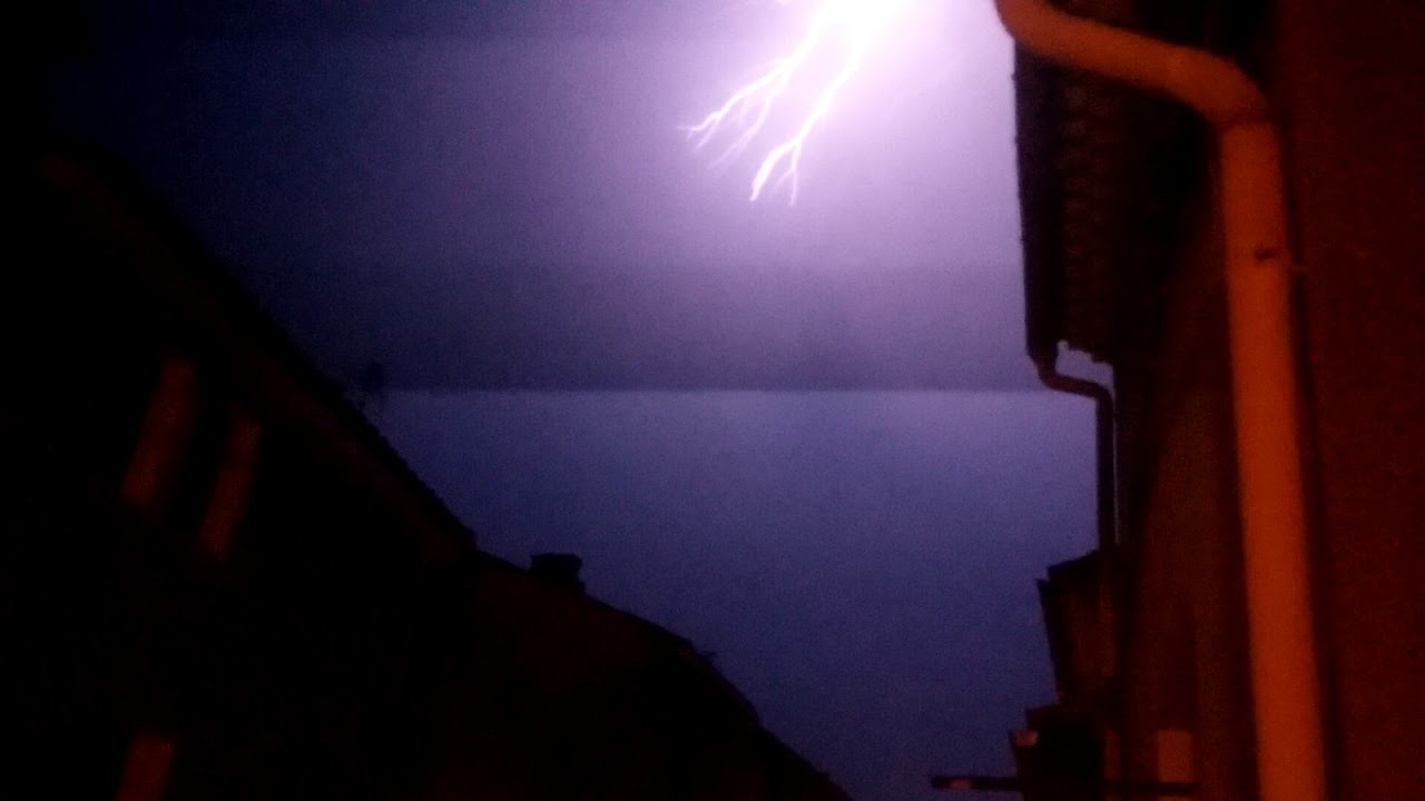 PHOTOS DES ORAGES DU 5 ET 7.08.2018. Avec Dimitri Paquier , Vanessa Lagnau Paquier