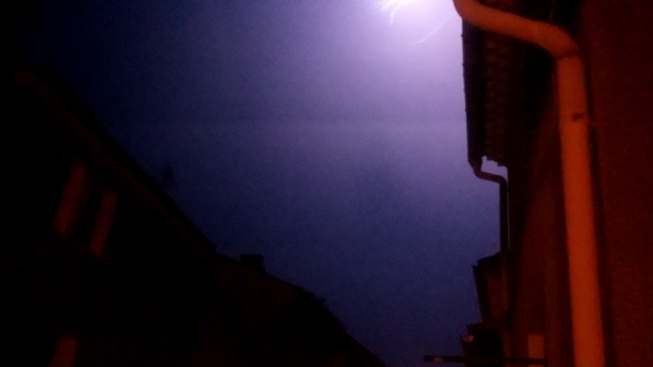 PHOTOS DES ORAGES DU 5 ET 7.08.2018. Avec Dimitri Paquier , Vanessa Lagnau Paquier