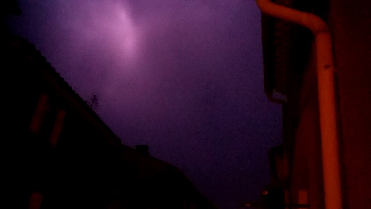 PHOTOS DES ORAGES DU 5 ET 7.08.2018. Avec Dimitri Paquier , Vanessa Lagnau Paquier
