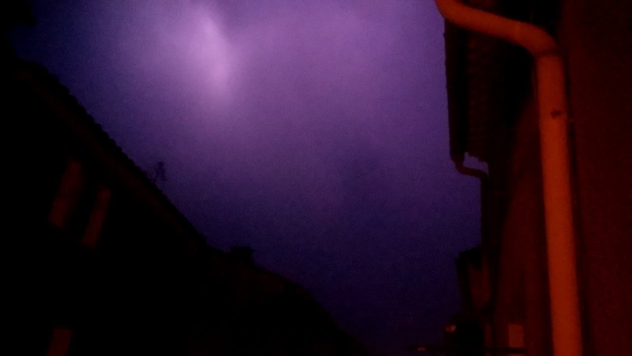 PHOTOS DES ORAGES DU 5 ET 7.08.2018. Avec Dimitri Paquier , Vanessa Lagnau Paquier