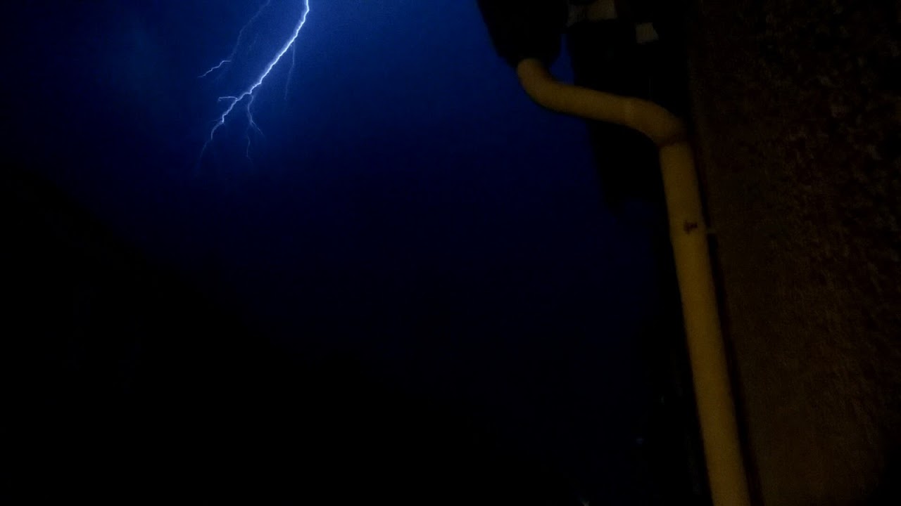 PHOTOS DES ORAGES DU 5 ET 7.08.2018. Avec Dimitri Paquier , Vanessa Lagnau Paquier