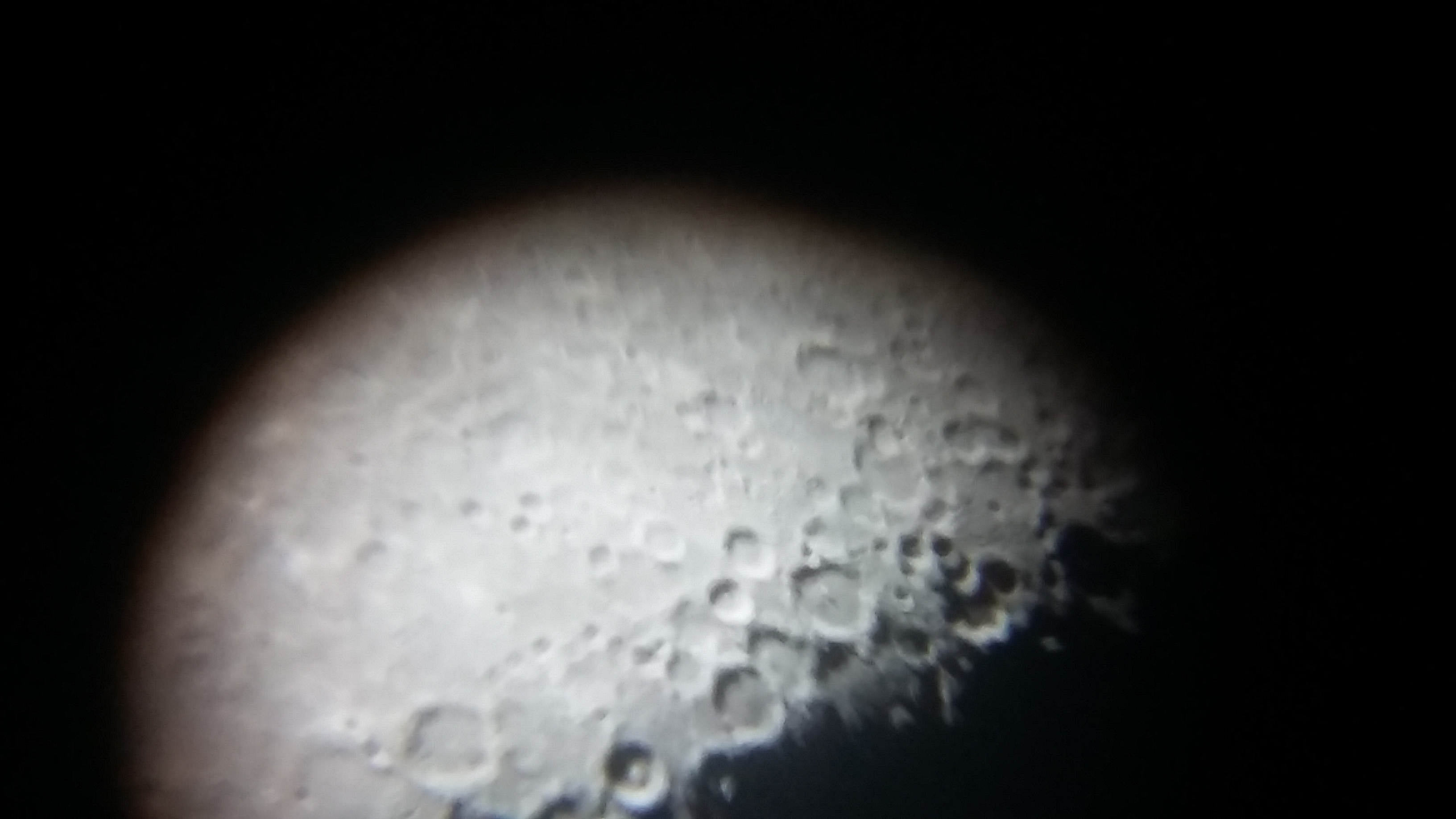 Image de la Lune et Sirius du 12.02.2019 Gryon Suisse et St Gilles France