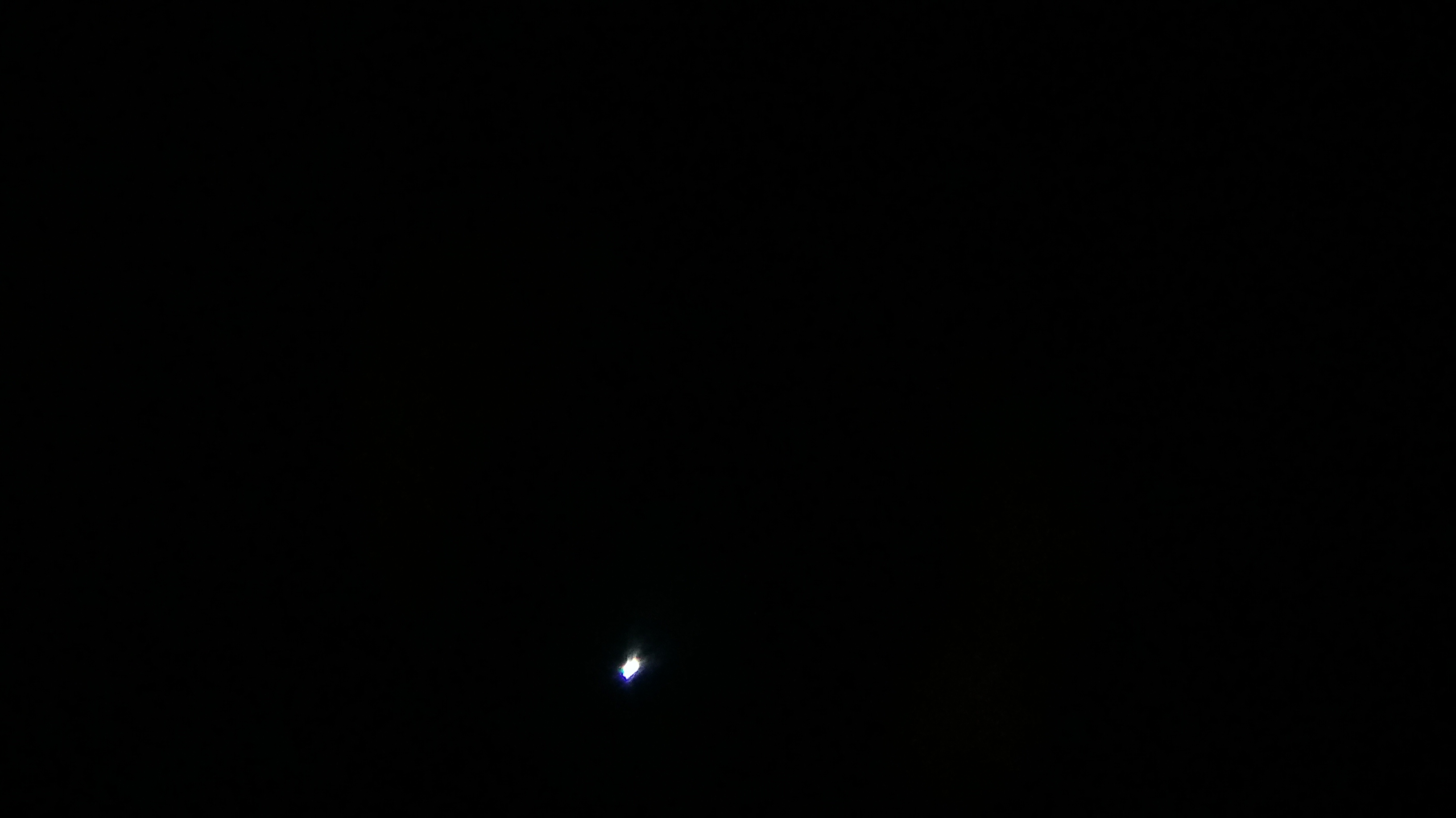 Image de la Lune et Sirius du 12.02.2019 Gryon Suisse et St Gilles France
