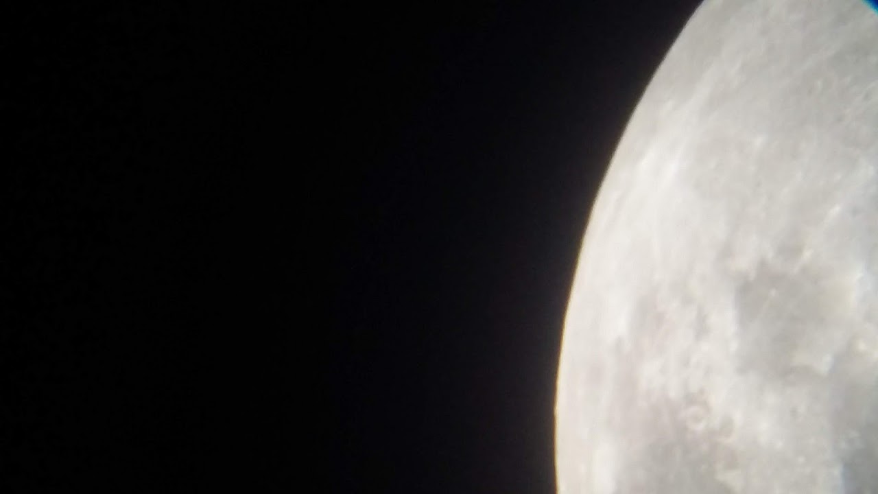 Image de la Lune et Sirius du 14.02.2019 Gryon Suisse et St Gilles France
