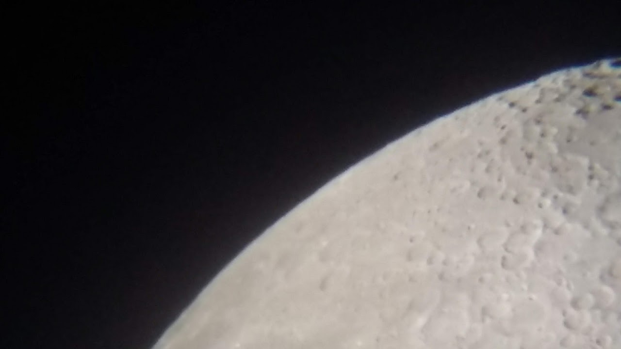 Image de la Lune et Sirius du 14.02.2019 Gryon Suisse et St Gilles France
