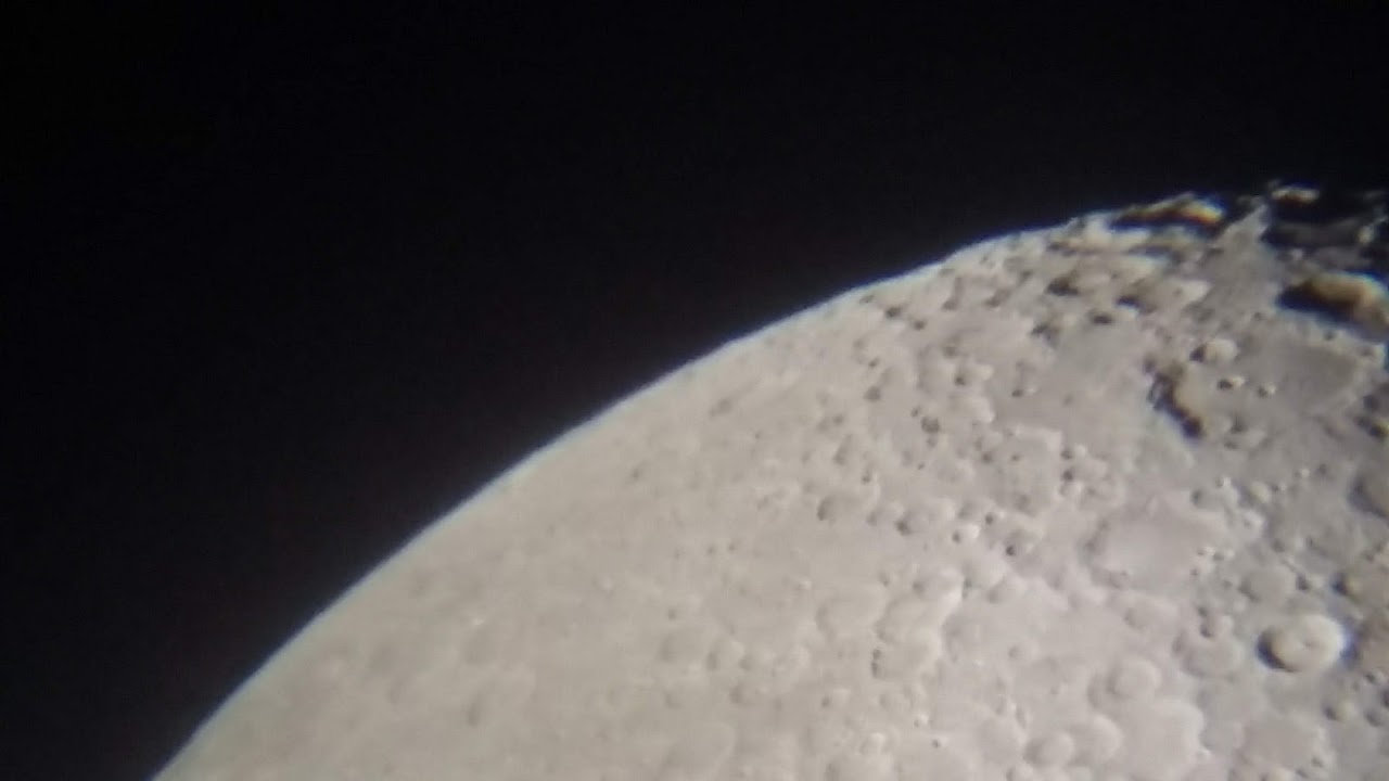 Image de la Lune et Sirius du 14.02.2019 Gryon Suisse et St Gilles France