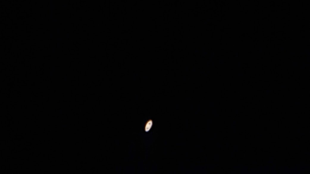 PHOTOS DE LA LUNE, JUPITER ET SATURNE LE 12/06/2019.