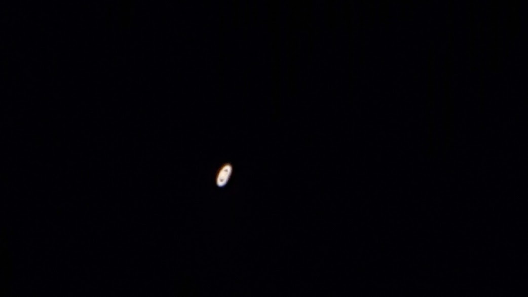 PHOTOS DE LA LUNE, JUPITER ET SATURNE LE 12/06/2019.