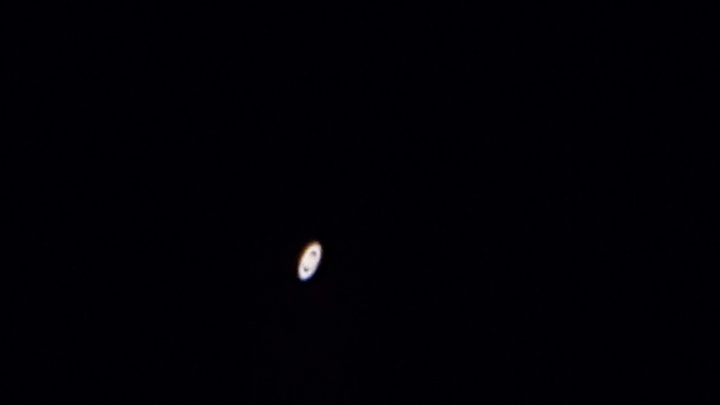 PHOTOS DE LA LUNE, JUPITER ET SATURNE LE 12/06/2019.