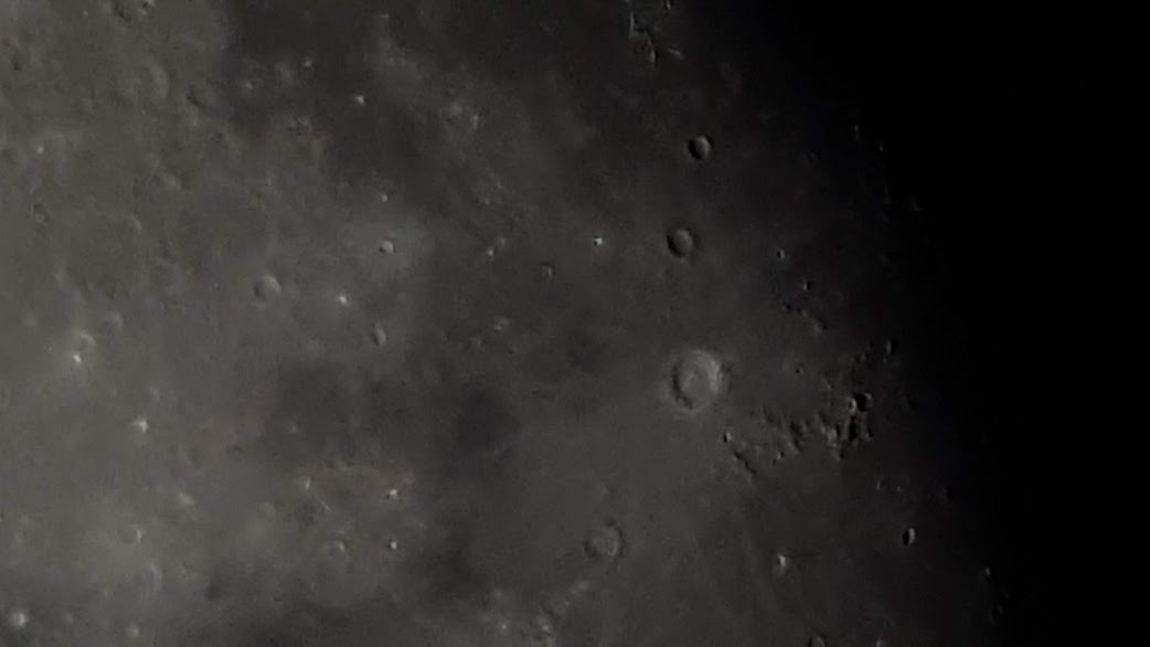 PHOTOS DE LA LUNE, JUPITER ET SATURNE LE 12/06/2019.