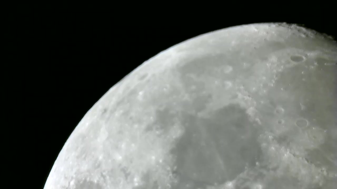 Image de la Lune du 23.06.2018 Gryon Suisse