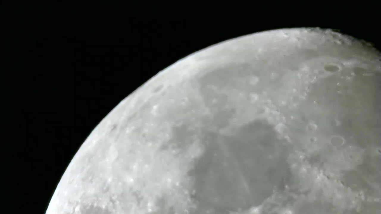 Image de la Lune du 23.06.2018 Gryon Suisse