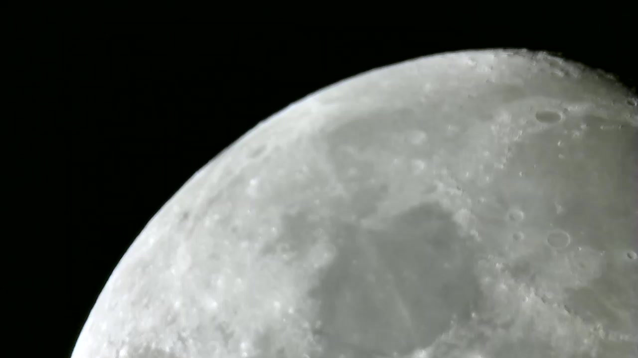 Image de la Lune du 23.06.2018 Gryon Suisse