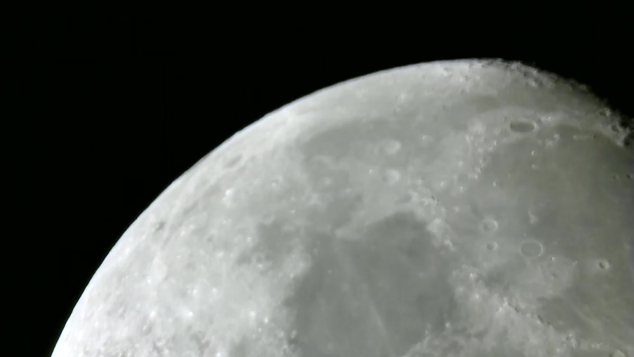 Image de la Lune du 23.06.2018 Gryon Suisse