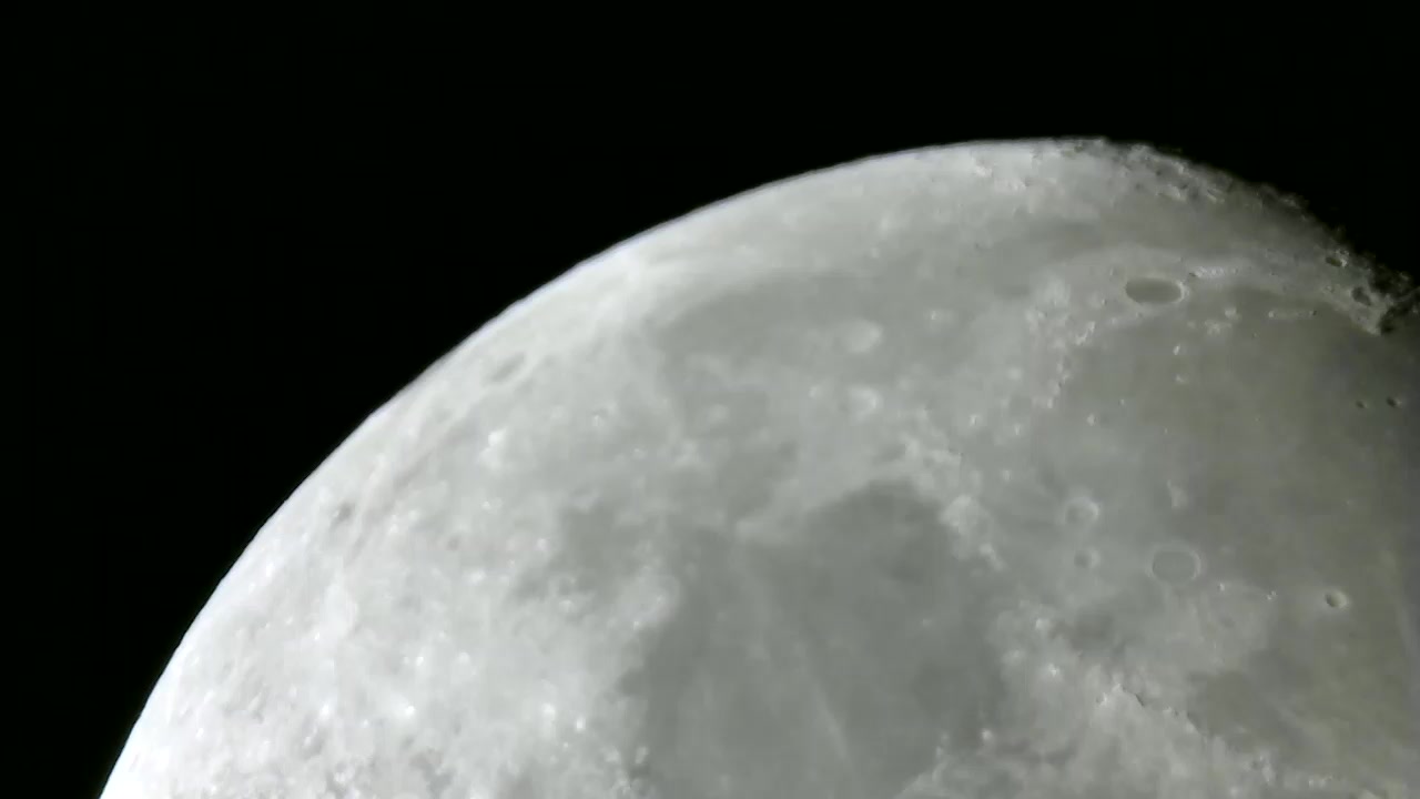 Image de la Lune du 23.06.2018 Gryon Suisse