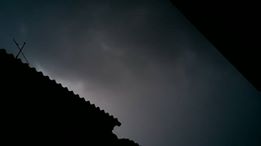 PHOTOS DES ORAGES DU 12.08.2018. Avec Dimitri Paquier , Vanessa Lagnau Paquier