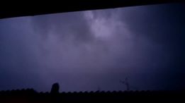 PHOTOS DES ORAGES DU 12.08.2018. Avec Dimitri Paquier , Vanessa Lagnau Paquier