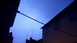 PHOTOS DES ORAGES DU 12.08.2018. Avec Dimitri Paquier , Vanessa Lagnau Paquier