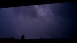 PHOTOS DES ORAGES DU 12.08.2018. Avec Dimitri Paquier , Vanessa Lagnau Paquier