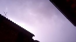 PHOTOS DES ORAGES DU 12.08.2018. Avec Dimitri Paquier , Vanessa Lagnau Paquier