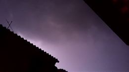 PHOTOS DES ORAGES DU 12.08.2018. Avec Dimitri Paquier , Vanessa Lagnau Paquier