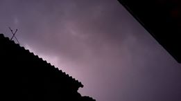 PHOTOS DES ORAGES DU 12.08.2018. Avec Dimitri Paquier , Vanessa Lagnau Paquier
