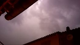 PHOTOS DES ORAGES DU 12.08.2018. Avec Dimitri Paquier , Vanessa Lagnau Paquier