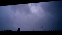 PHOTOS DES ORAGES DU 12.08.2018. Avec Dimitri Paquier , Vanessa Lagnau Paquier