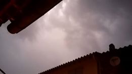 PHOTOS DES ORAGES DU 12.08.2018. Avec Dimitri Paquier , Vanessa Lagnau Paquier