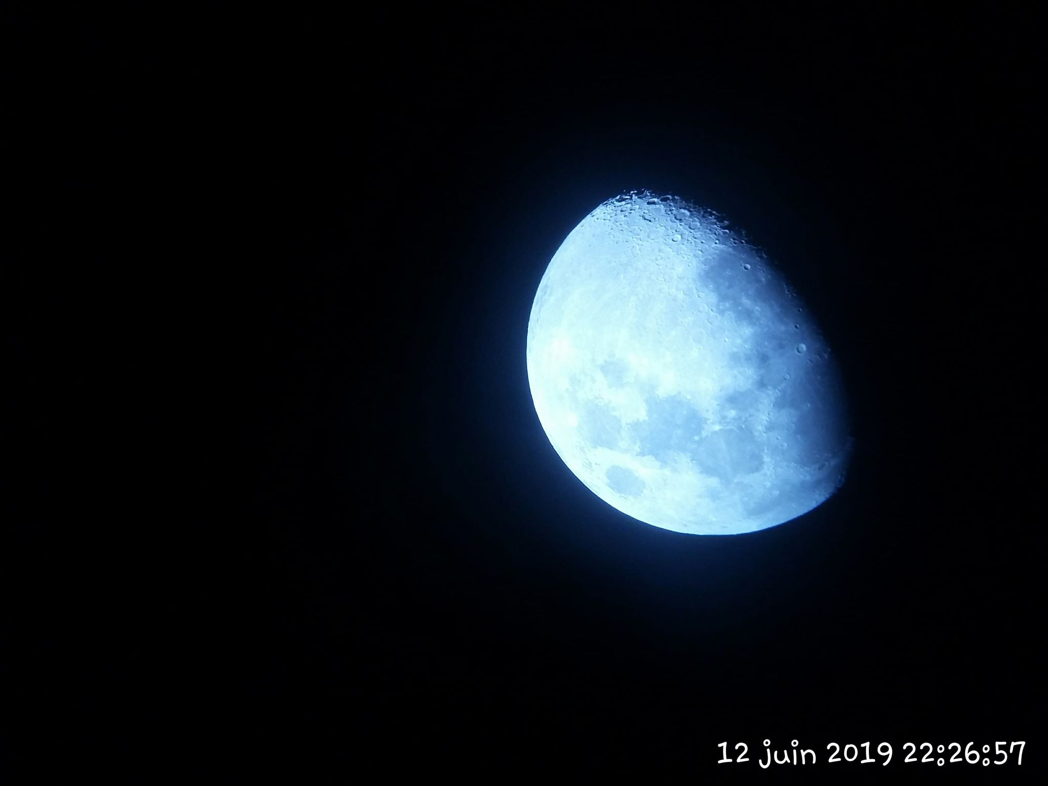 PHOTOS DE LA LUNE ET DE JUPITER LE 12/06/2019.
