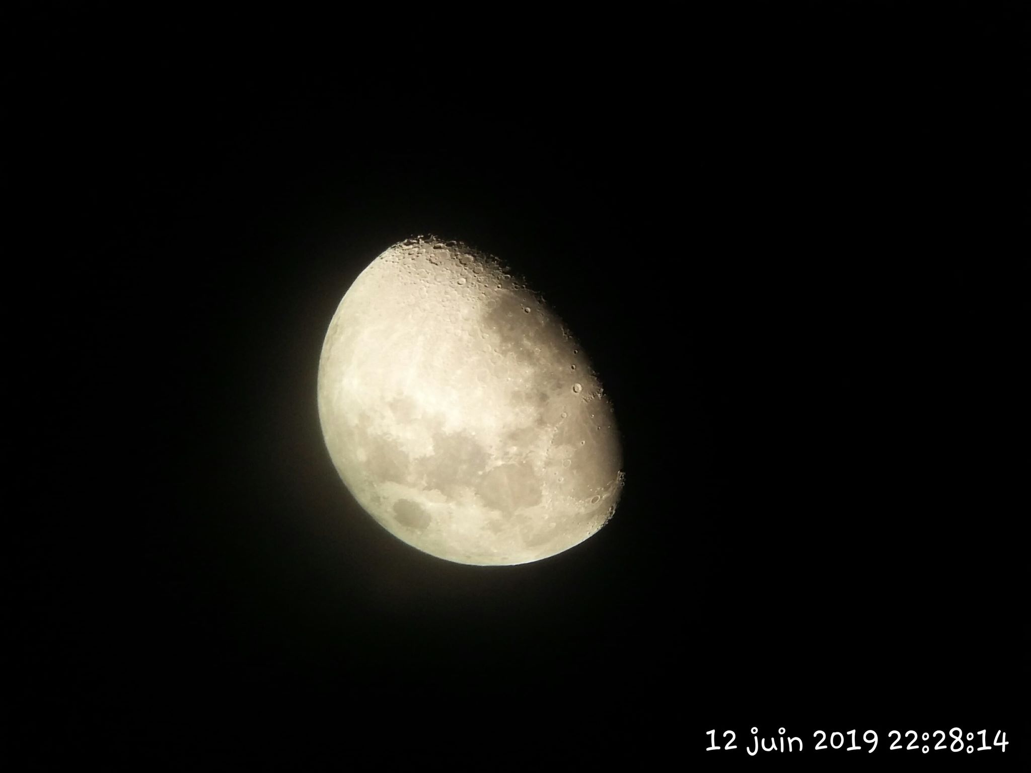 PHOTOS DE LA LUNE ET DE JUPITER LE 12/06/2019.
