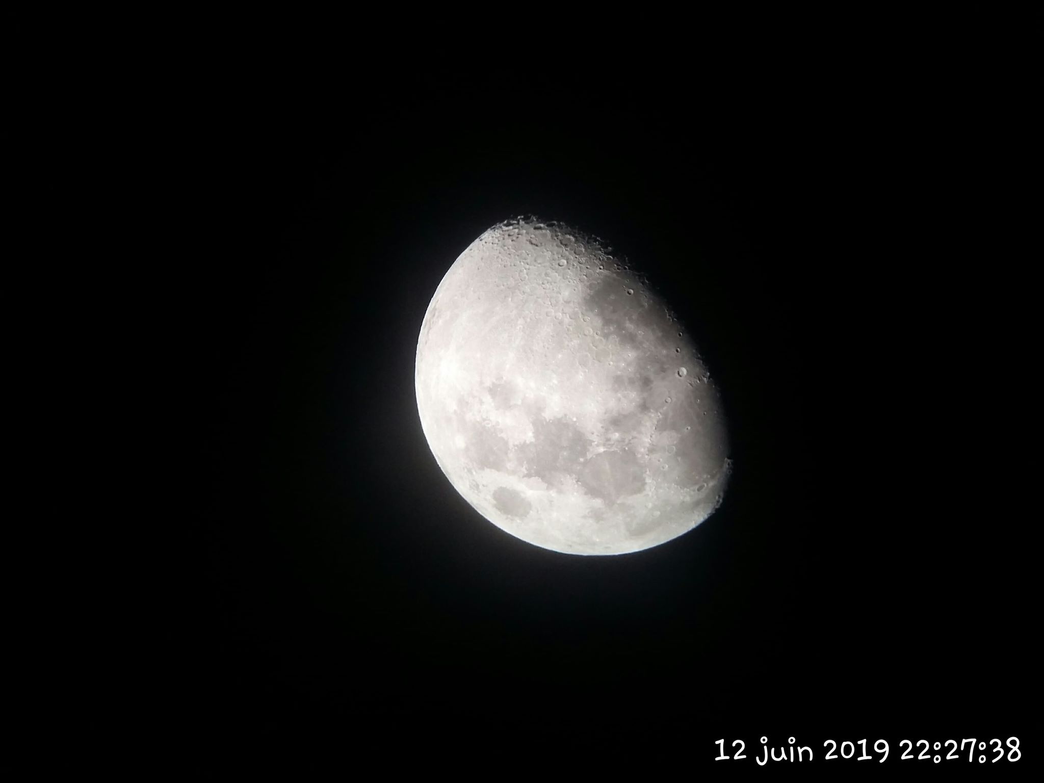 PHOTOS DE LA LUNE ET DE JUPITER LE 12/06/2019.