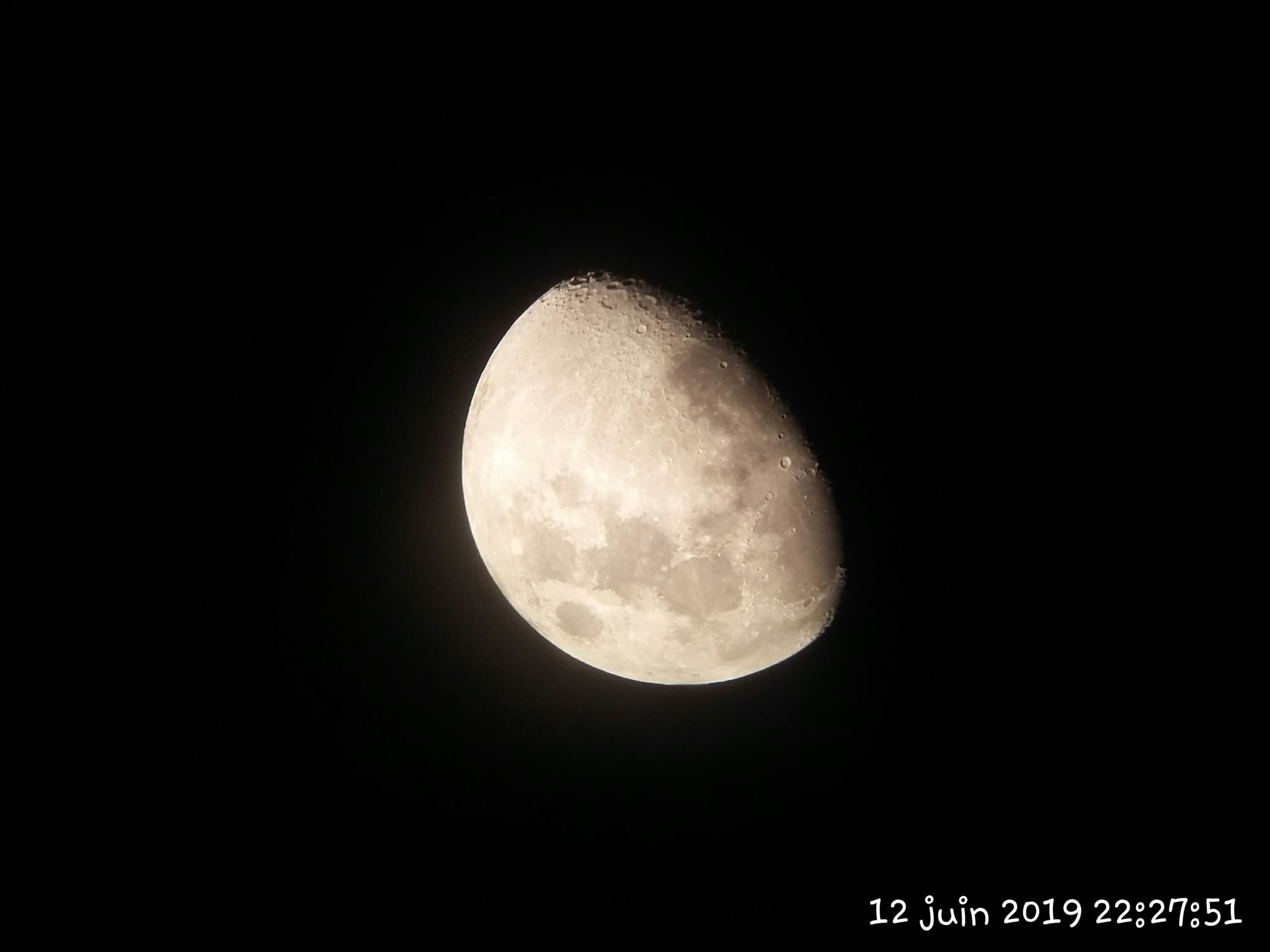 PHOTOS DE LA LUNE ET DE JUPITER LE 12/06/2019.