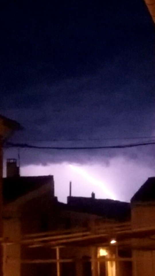 PHOTOS DES ORAGES DU 5 ET 7.08.2018. Avec Dimitri Paquier , Vanessa Lagnau Paquier