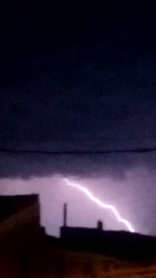 PHOTOS DES ORAGES DU 5 ET 7.08.2018. Avec Dimitri Paquier , Vanessa Lagnau Paquier