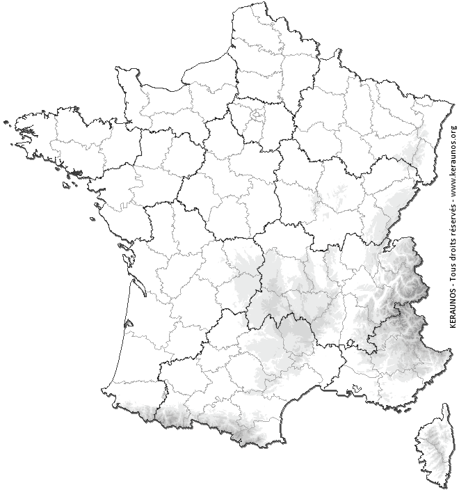 Le 16.07.2018: Prevision grêle risque France keraunos 3